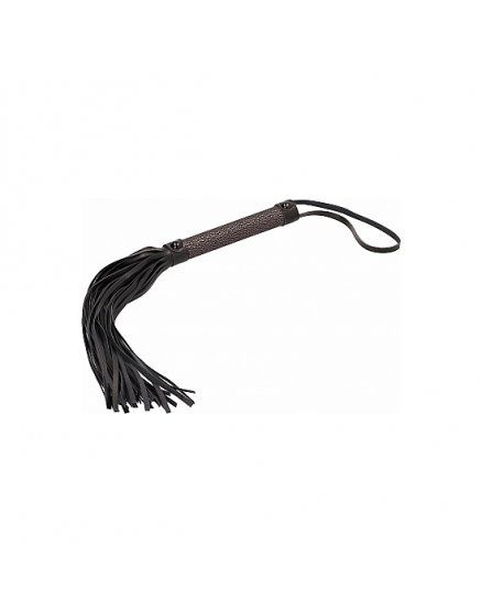 Látigo ouch elegant flogger titanium gris Vibrashop