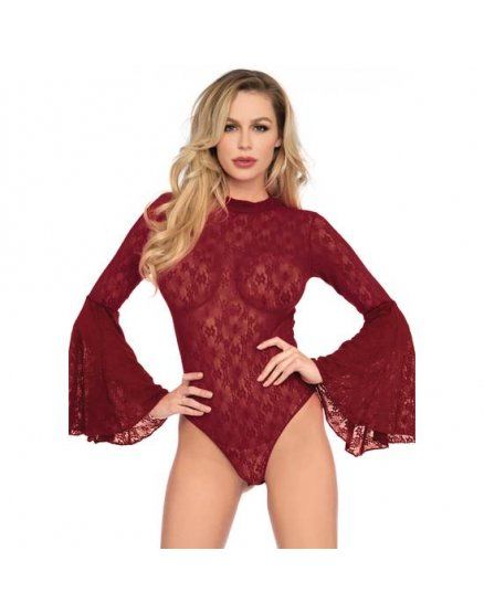 Body lingerie lace bell rojo Vibrashop