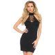 LEG AVENUE VESTIDO SIN MANGAS GIULIETTA NEGRO VIBRASHOP