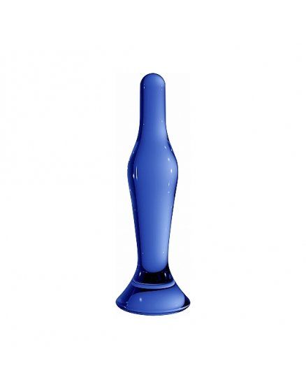 PLUG ANAL FLASK AZUL CHRYSTALINO VIBRASHOP