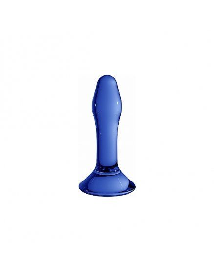 PLUG ANAL STAR AZUL CHRYSTALINO VIBRASHOP