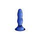 PLUG ANAL PLEASER AZUL CHRYSTALINO VIBRASHOP