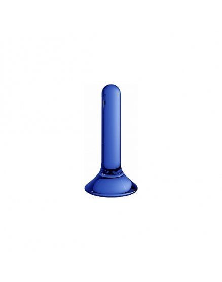 PLUG ANAL PIN AZUL CHRYSTALINO VIBRASHOP