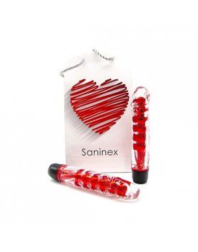 VIBRADOR SEXUAL FANTASTIC ROJO SANINEX  VIBRASHOP
