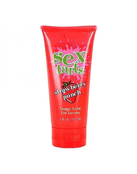 Lubricante sex tarts lube strawberry punch tube 59 ml Vibrashop