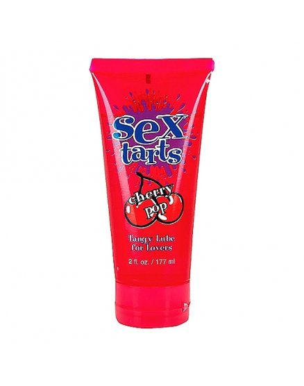 Lubricante sex tarts lube cherry pop tube 59 ml  Vibrashop