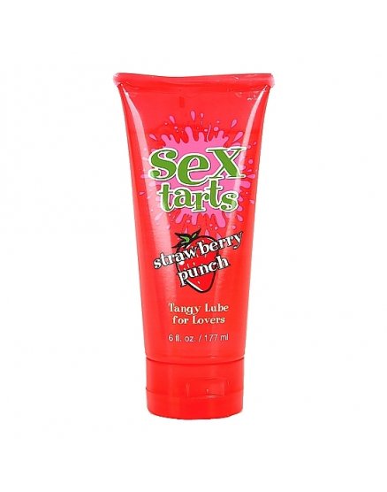 Lubricante sex tarts lube strawberry punch tube 177ml Vibrashop