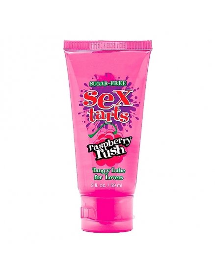 Lubricante sex tarts lube raspberry rush tube 59 ml  Vibrashop
