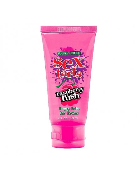 Lubricante sex tarts lube raspberry rush tube 59 ml Vibrashop