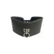 Collar bondage edge soft leather posture collar Vibrashop