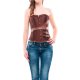 INTIMAX - CORSET ABBIGAYLE MARRON VIBRASHOP