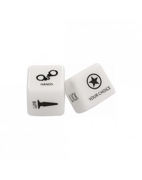 BDSM NAUGHTY DICE - NEGRO VIBRASHOP