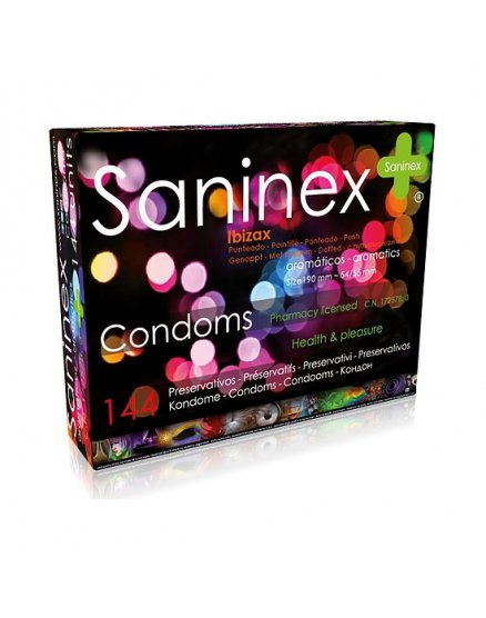 SANINEX PRESERVATIVOS IBIZAX - PUNTEADO 144 UDS VIBRASHOP