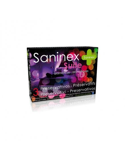 SANINEX PRESERVATIVOS SUITE 3UDS VIBRASHOP