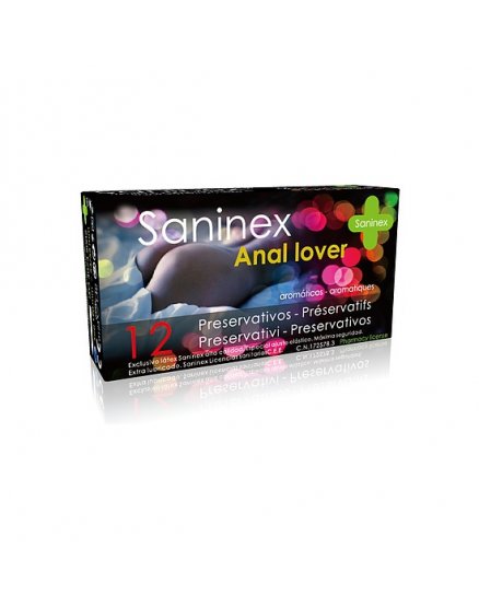 SANINEX PRESERVATIVOS ANAL LOVER 12UDS VIBRASHOP