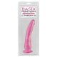 basix pene de gelatina slim 19 cm rosa VIBRASHOP