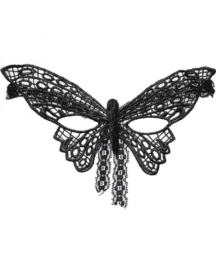 Máscara caramel nuit mariposa negro Vibrashop