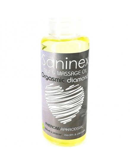 Aceite masajes saninex diamond 1oo ml Vibrashop