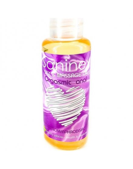 Aceite masajes saninex orgasmic anal 1oo ml Vibrashop