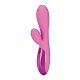 ULTRAZONE TEASE 6X RABBIT STYLE VIBRADOR SILICONA - ROSA VIBRASHOP