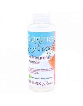 SANINEX EXTRA LUBRICANT GLICEX 4 IN 1 MULTIORGASMIC WOMAN 100ML VIBRASHOP
