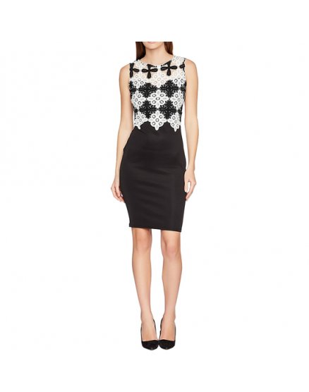 VESTIDO SNOWFLAKE NEGRO VIBRASHOP