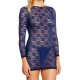 Body intimax rose mesh azul Vibrashop