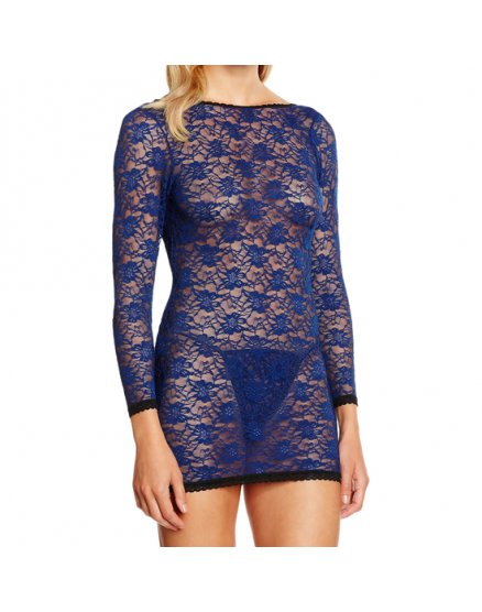 Body intimax rose mesh azul Vibrashop