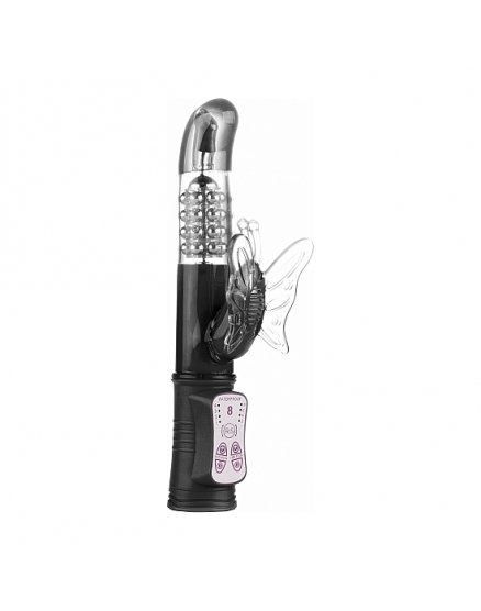 Vibrador Femenino Giratorio Simplicity Mimi Mariposa Negro Vibrashop