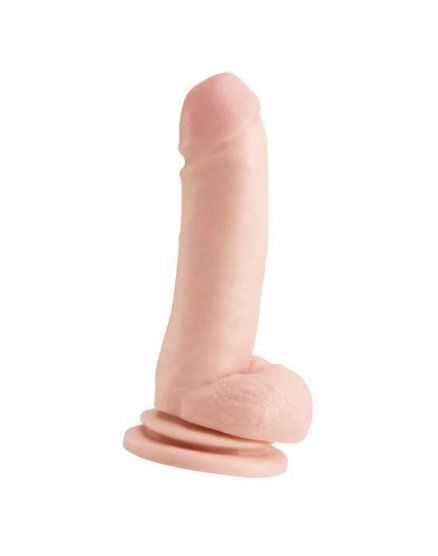 basix pene de gelatina succion natural 18 cm VIBRASHOP