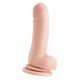 basix pene de gelatina succion natural 18 cm VIBRASHOP