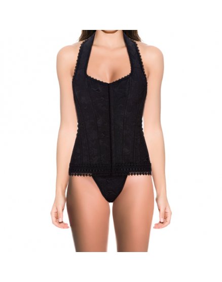 CORSET ALEXANDRINE NEGRO VIBRASHOP