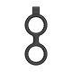 Anillo Para El Pene De Electro Estimulación Sexual Shots Negro Vibrashop
