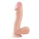 basix pene de gelatina succion natural 16 cm VIBRASHOP