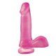 BASIX RUBBER WORKS PENE DE GELATINA 16 CM ROSA VIBRASHOP
