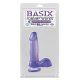 basix rubber works pene 16 cm lila VIBRASHOP