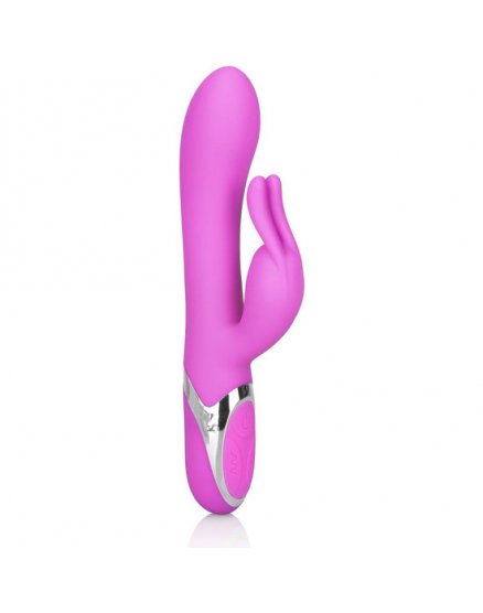 Vibrador Con Conejito Rampante Calexotics Enchanted Morado Vibrashop