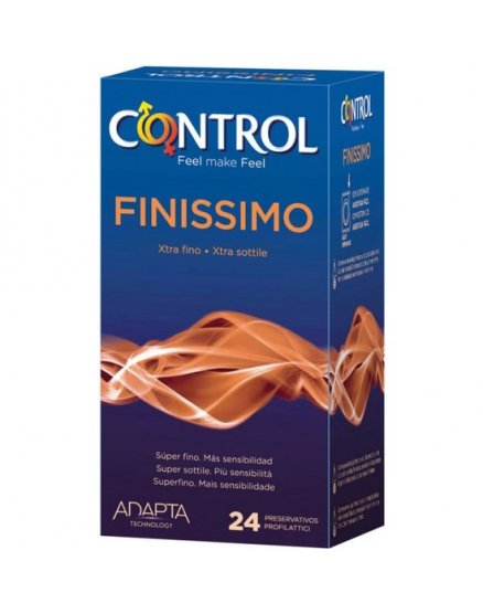 PRESERVATIVOS CONTROL FINISSIMO 24UDS VIBRASHOP