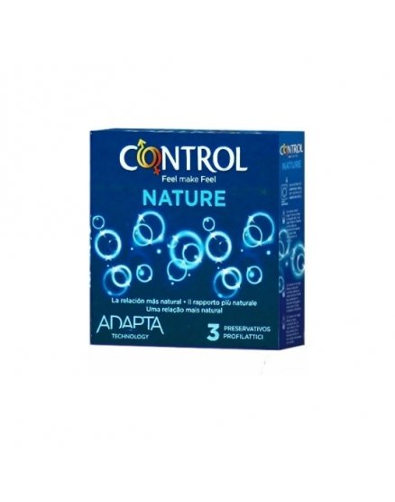 PRESERVATIVOS CONTROL NATURE 3UDS VIBRASHOP