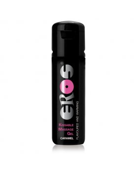 EROS KISSABLE ACEITE DE MASAJE EFECTO CALOR CARAMELO 100 ML VIBRASHOP