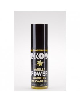 EROS VANILLA POWER WARMING MASSAGE OIL 100ML VIBRASHOP