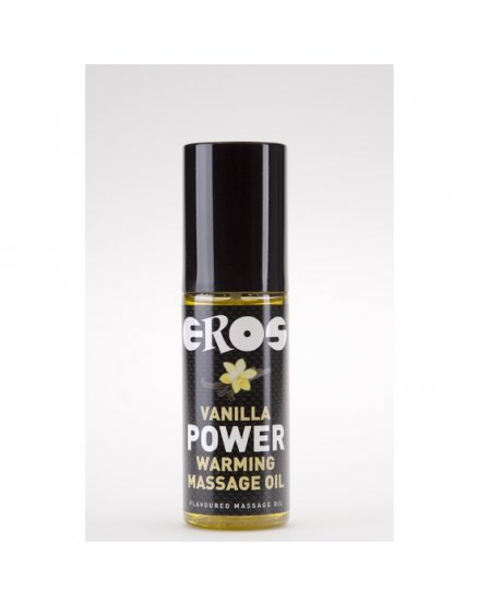 EROS VANILLA POWER WARMING MASSAGE OIL 100ML VIBRASHOP