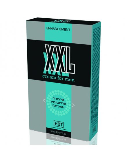 HOT XXL CREMA VIGORIZANTE PARA ÉL - 50ML VIBRASHOP