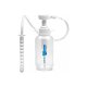 PUMP ACTION ENEMA BOTELLA CON DOSIFICADOR - TRANSPARENTE VIBRASHOP