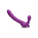 ROYAL REVOLVER ARNÉS CON DILDO VIBRADOR DE SILICONA - MORADO VIBRASHOP