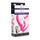 REGAL RIDER TRIPLE G ARNÉS CON DILDO VIBRADOR DE SILICONA - MORADO VIBRASHOP