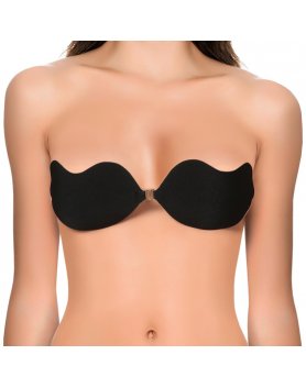 INVISIBLE BRA STRAPLESS AUTOADHESIVO - COLOR NEGRO VIBRASHOP