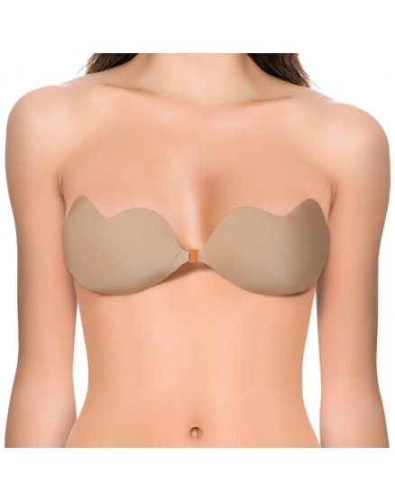 INVISIBLE BRA STRAPLESS AUTOADHESIVO - COLOR BEIGE VIBRASHOP