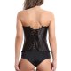 CORSET ARADIA BLACK NEGRO VIBRASHOP