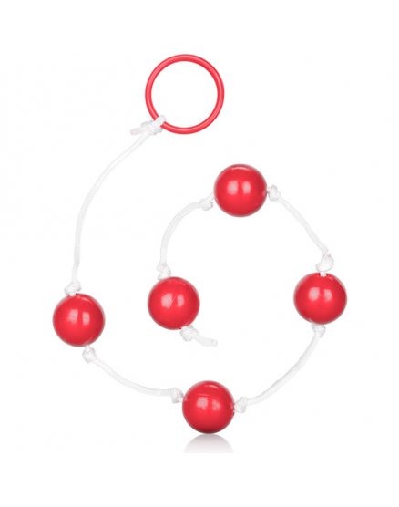 BOLAS ANALES TAMAÑO MEDIANO - ROJO VIBRASHOP